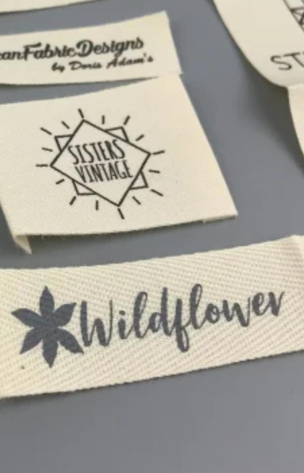 Cotton Printed Label
